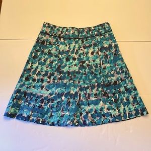 Women’s Ann Taylor Multicolor A-Line Skirt